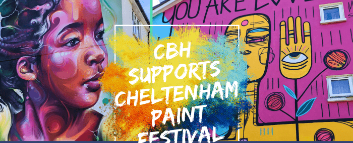 Paint festival murals in Cheltenham